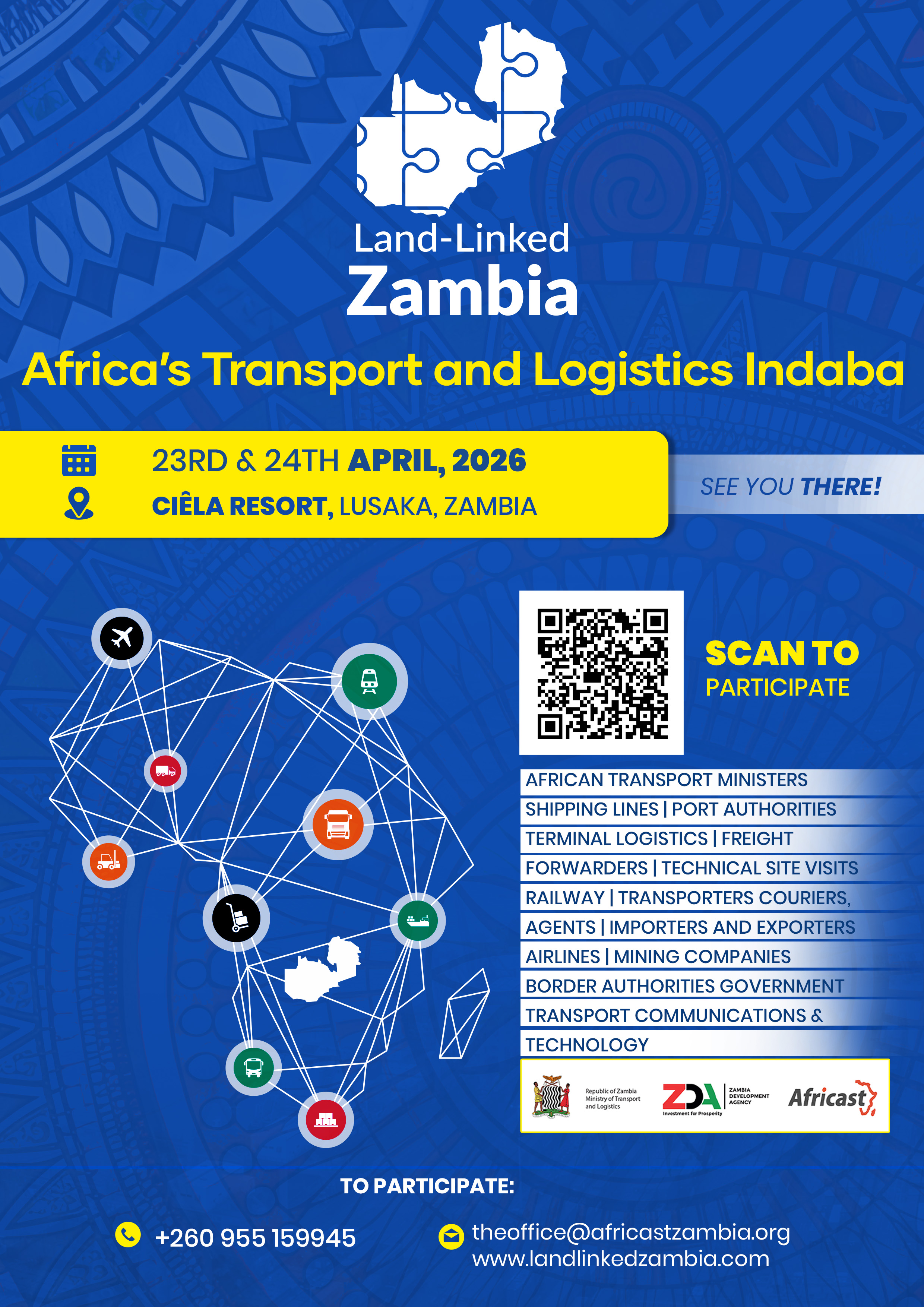 SADC Regional Ports at Land-Linked Zambia 2026